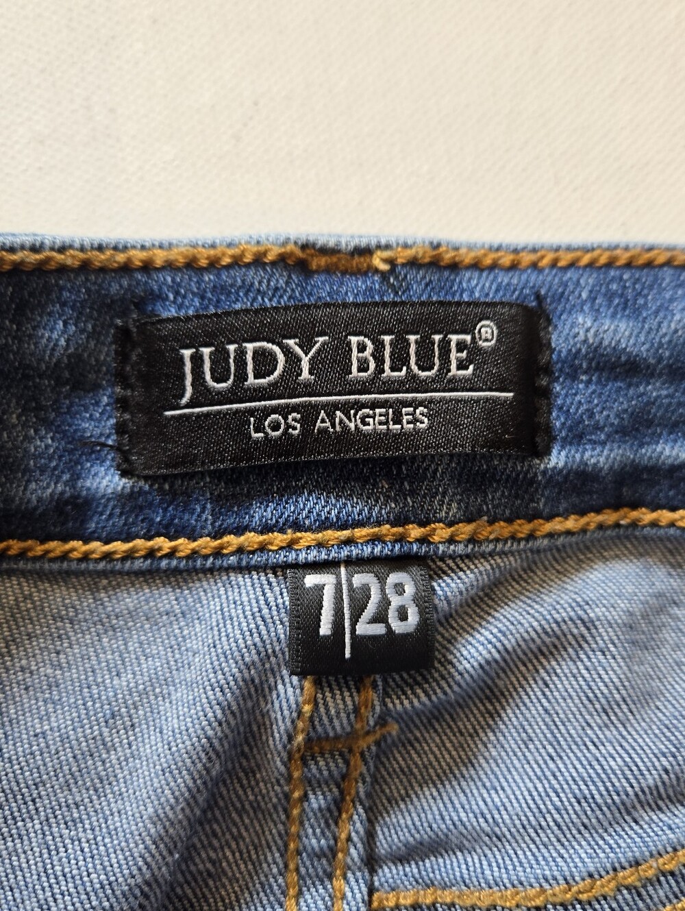 Judy Blue High-Waisted Classic Flare Blue Jeans Women's Size 28 - Picture 9 of 11